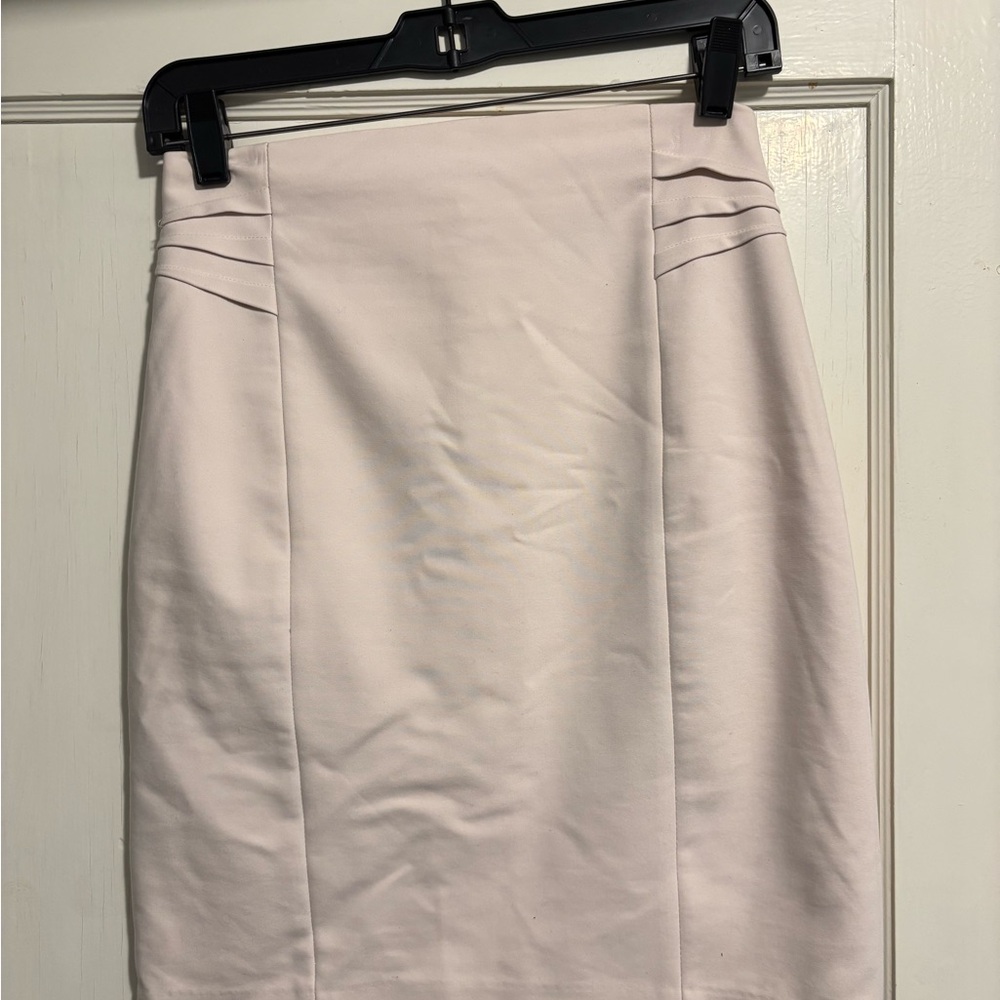 Express Light Pink Pencil Skirt
